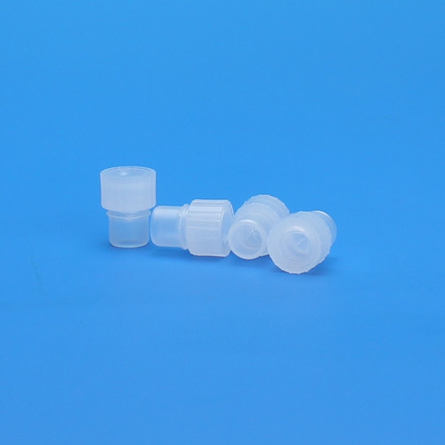 8mm Clear Polyethylene Starburst Conical Snap Plug