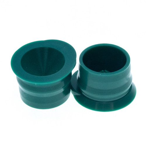 12mm Green Polyethylene Starburst Conical Snap Plug