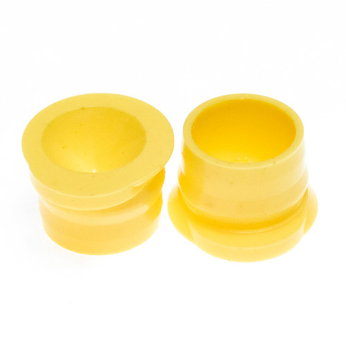 12mm Yellow Polyethylene Starburst Conical Snap Plug