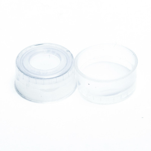 11mm Clear Poly Crimp™ Seal, 10mil PTFE Lined [Patented]