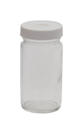 4 oz, 125mL, Wide Mouth Septum Jars