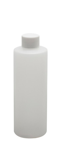 8 oz, 250mL High Density Polyethylene Narrow Mouth Bottles