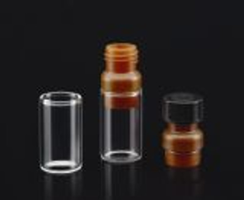 9mm Thread Amber Polyethylene Vista Vial™ Top
