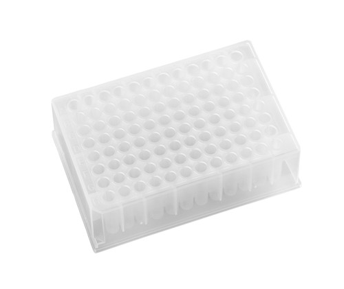 96 Deep 7mm Round Well, 1ml/well, Rimless, Polypropylene Microplate/Pallet