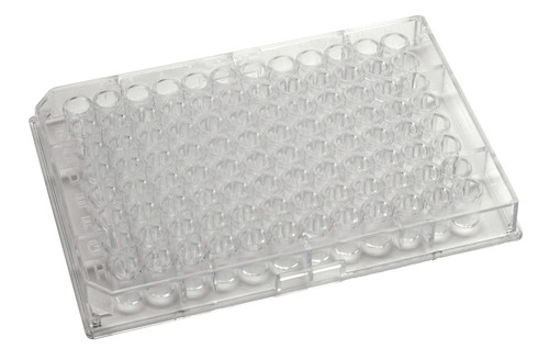 Sterile - Clear 96 well, 350µL, Flat Bottom, Polystyrene Microplate