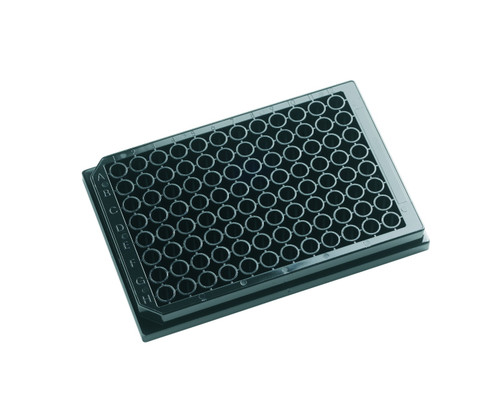 Opaque Solid 96 well Black, 350uL, Flat Bottom, Polystyrene Microplate
