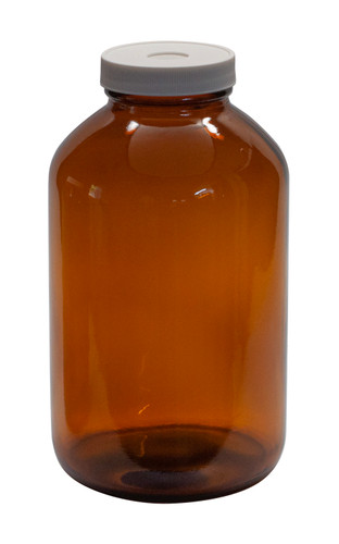 Precleaned & Certified - 500cc Amber Packer, 81x145mm