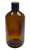1 Liter Amber Boston Round, 94x206mm