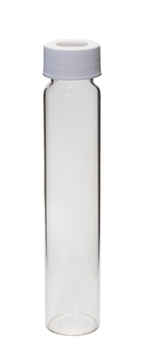 Precleaned & Certified - 60mL Clear Vial, 24-414mm Open Top White