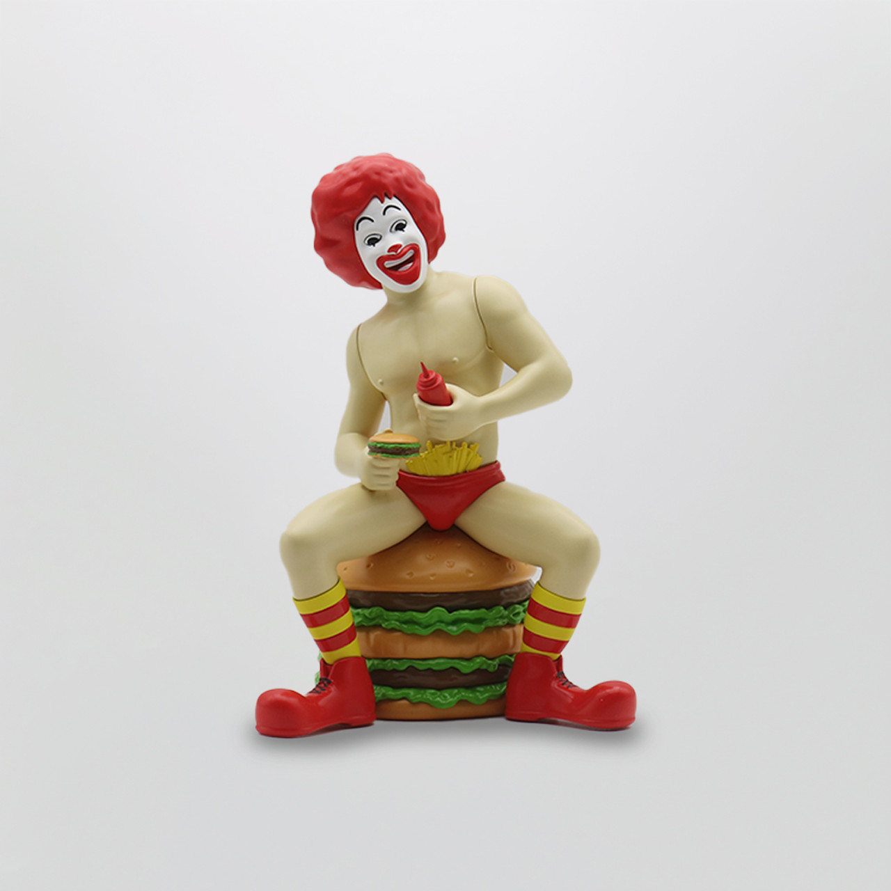 Wizard Skull Burger Buddy OG - Buff Ronald McDonald