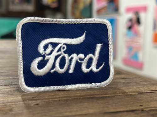 Vintage 1980s Ford Patch - Found in New Stock Condition