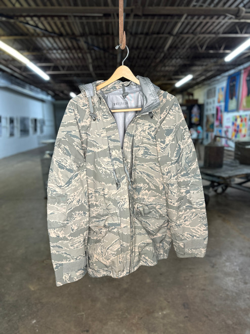 Vintage Camo Air Force Parka - Size Large - Stock Number 8415-01-547-3536