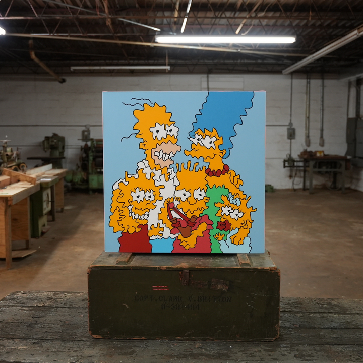 The Simpsons by Wizard Skull