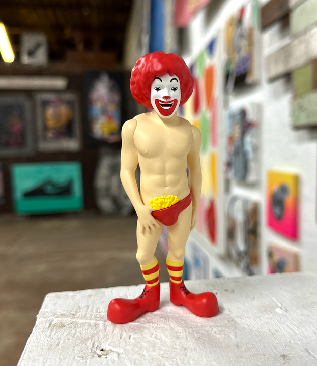 Sexy Ronald by Wizard Skull - 5" OG - View from the Front