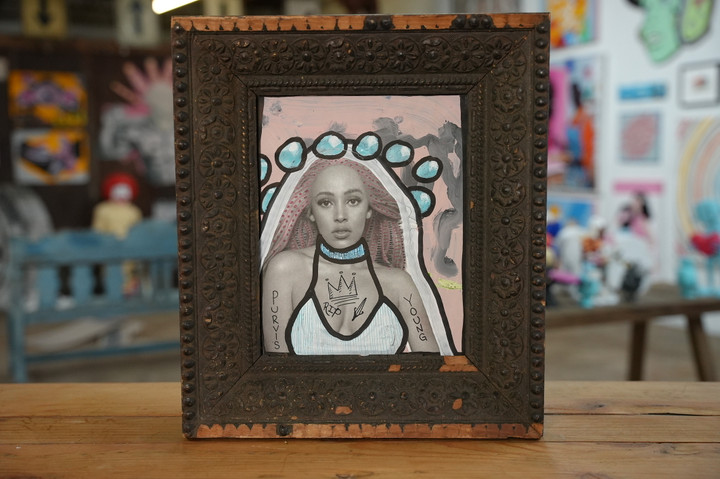 "Purvis Young + Doja Cat Mashup" by The Duke of Marlow - Original Painting