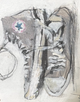 Grey Chucks by Steve Wasterval (The Greenpoint Artist)