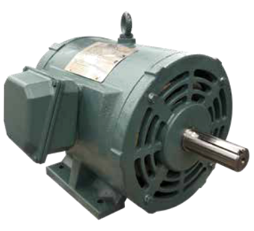 Brook Crompton HO4N003-4, 3 HP, 1800 RPM, 230/460 VAC, 3Ph/60Hz, Cast Iron Frame, NEMA ODP 182T FR