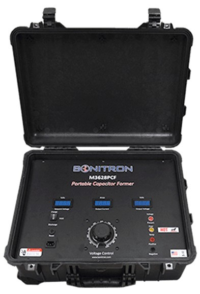 Bonitron M3628PCF-Y01-120 PORTABLE CAPACITOR FORMER, 120VAC IN, 1100VDC, 1A OUT