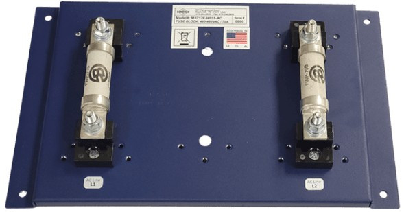 Bonitron M3712F-L125-ACM3712 AC FUSE PLATE, 208-240VAC, 125 HP