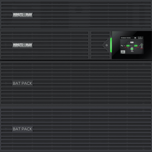 Minuteman Endeavor ED6KRT, True Sine Wave, Online Tower UPS, Extended Runtime, 6000VA/5400W Minuteman Endeavor ED6KRT, True Sine Wave, Online Tower UPS, Extended Runtime, 6000VA/5400W