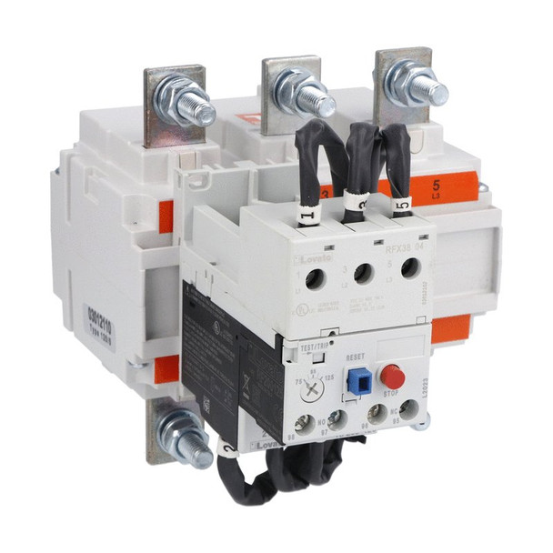 Motor protection relay, phase failure/single-phase sensitive. Three-pole (three-phase), manual or automatic resetting, 60...100A