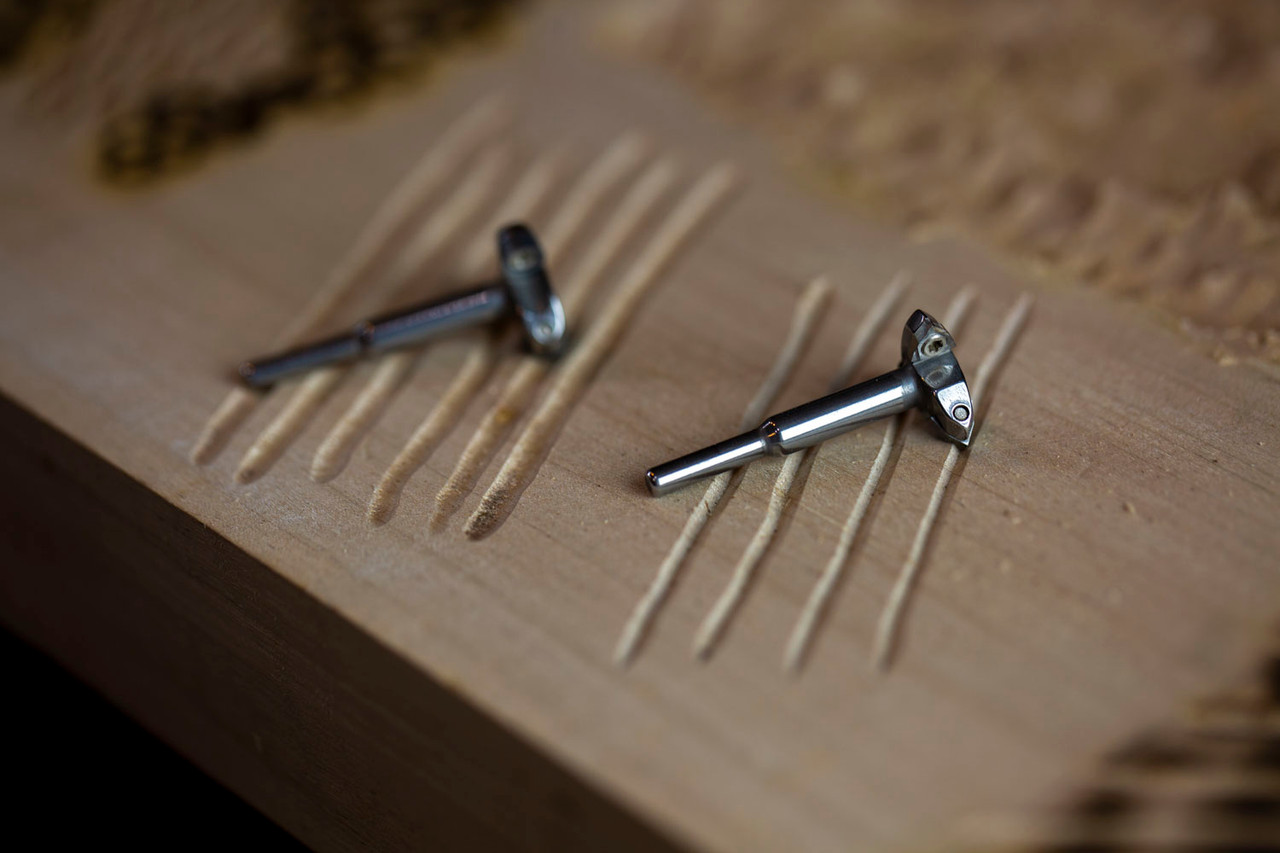 CARVING BITS - TRIANGLE HEAD, 1/4