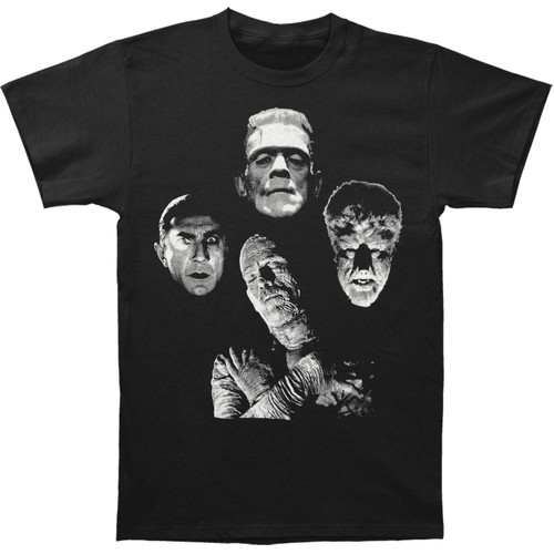 UNIVERSAL MONSTERS HORROR BAND T-SHIRT