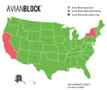 Avian Block Bird Repellent Product Availability Map