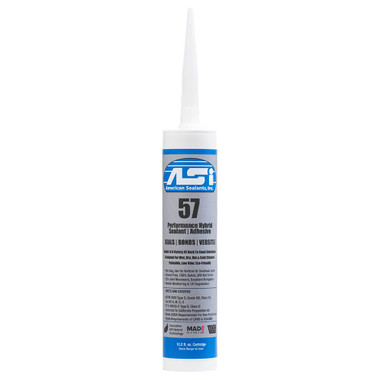 American Sealants ASI-57 Performance Adhesive Single Tube