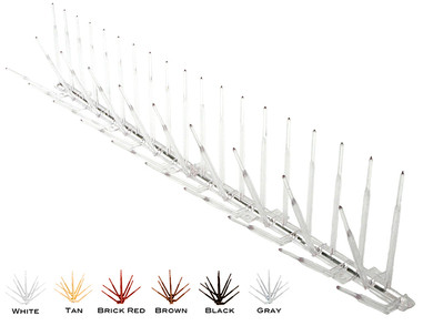 Plastic Bird Spikes Now Come in 7 Colors to Blend in With Their Surroundings