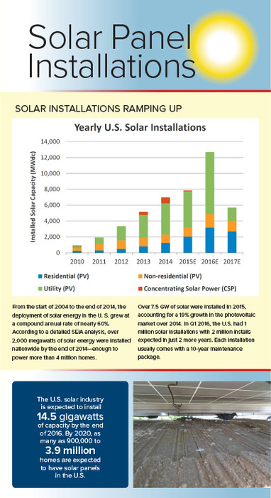 Infographic: Solar Panels and Birds