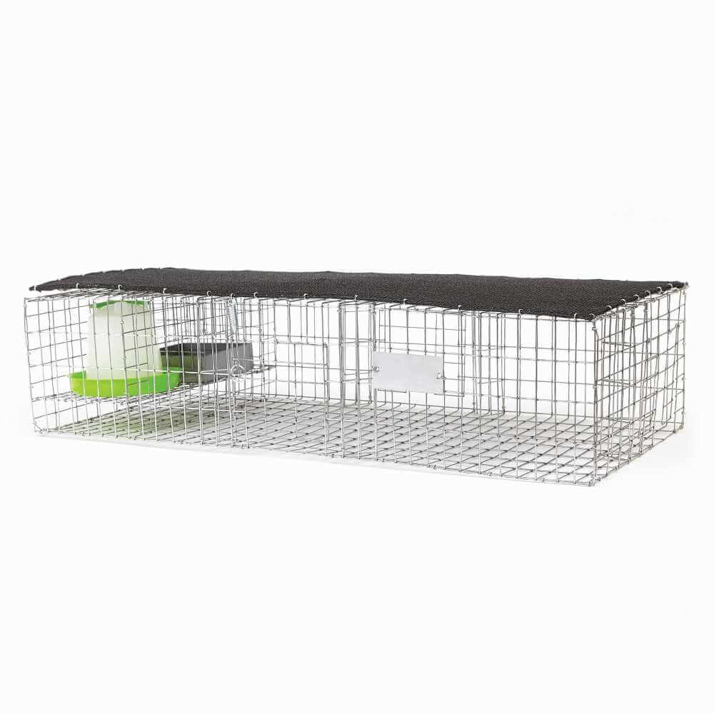 Pigeon Trap with Shade, Food & Water 35 x 16 x 8