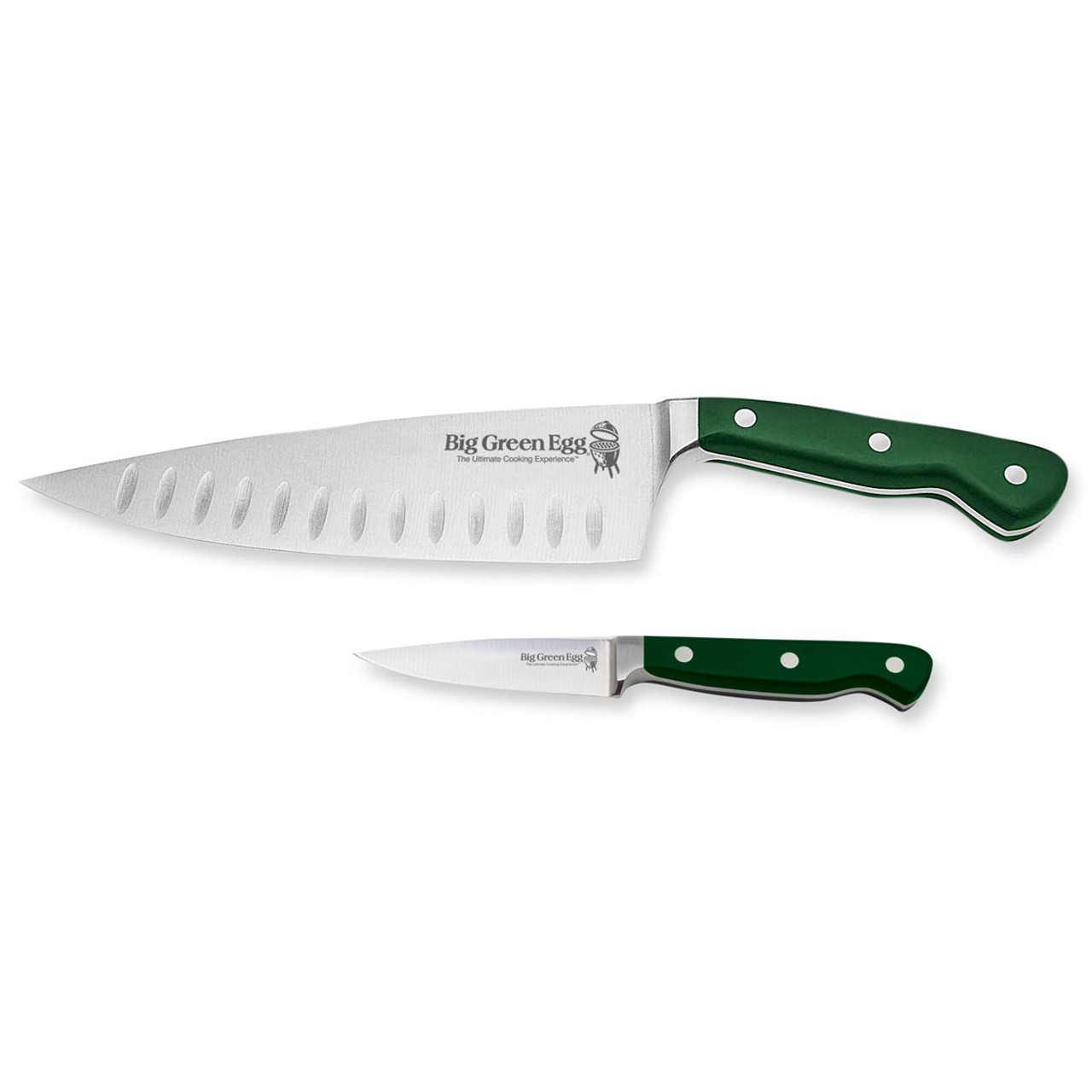 4-Piece Culinary Knife Set with Case - Big Green Egg