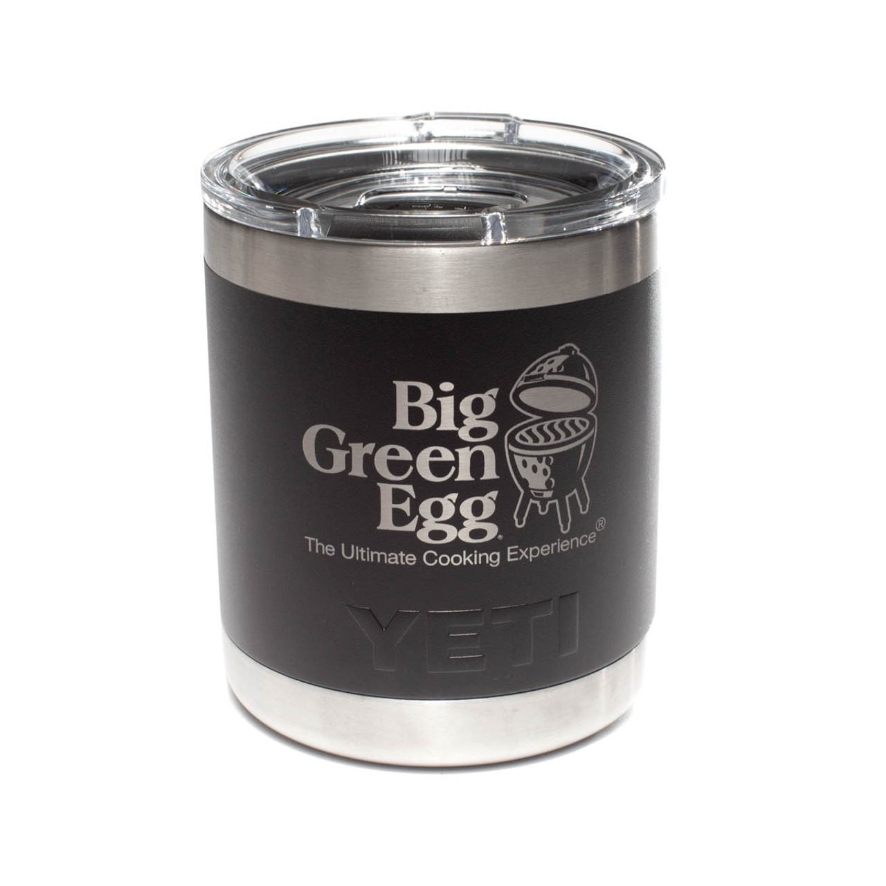 YETI 10 ounce Low Ball with Official Big Green Egg Logo