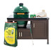 Large Big Green Egg in 53-inch Modern Farmhouse table Package