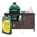 Large Big Green Egg in 53-inch Modern Farmhouse table Package