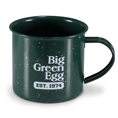 YETI 14 Ounce Rambler Mug with Big Green Egg Logo