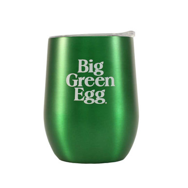 12oz Stainless WINE Tumbler - Tractor Green (H)