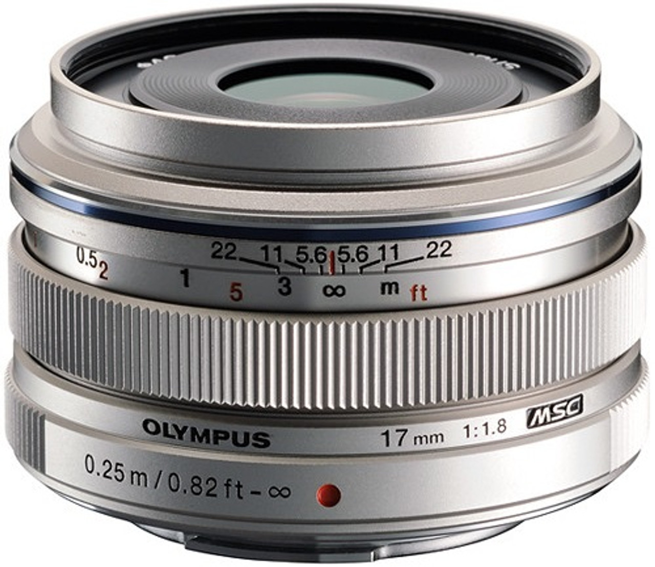 M.Zuiko Digital 17mm f/1.8 Lens (Silver) - Allen's Camera