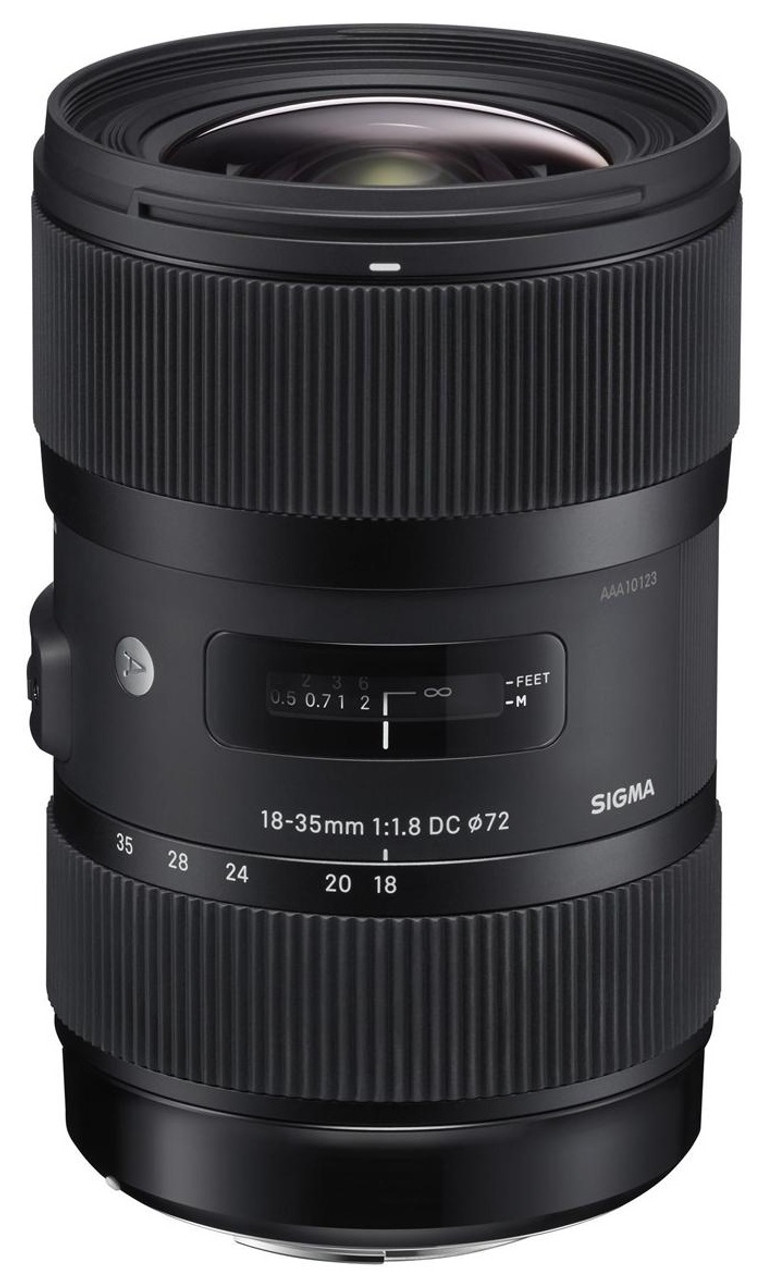 18-35mm f/1.8 DC HSM Art Lens for Nikon F