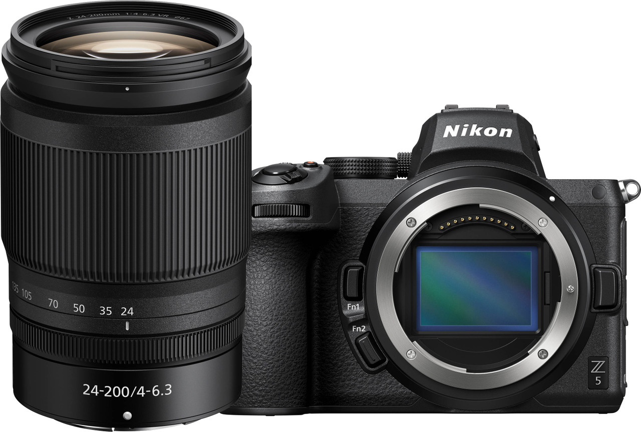 Z 5 Interchangeable Lens Mirrorless Camera with Nikkor Z 24-200 f