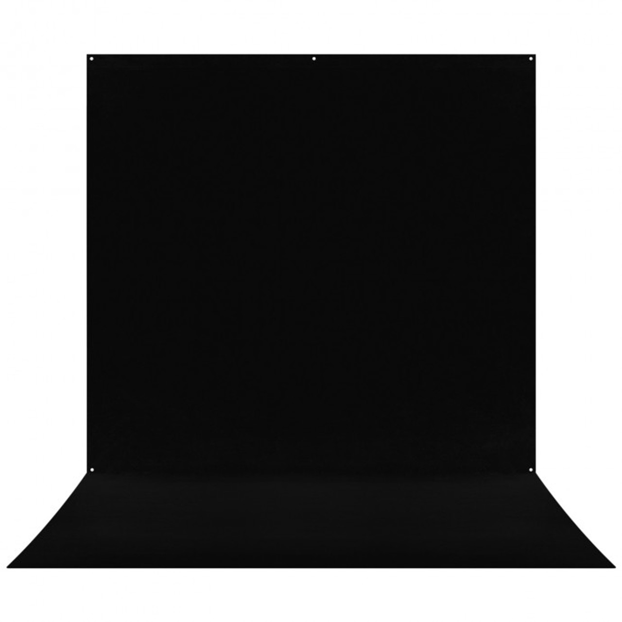 Westcott X-Drop Pro Wrinkle-Resistant Backdrop Sweep (Rich Black, 8 x 13') 