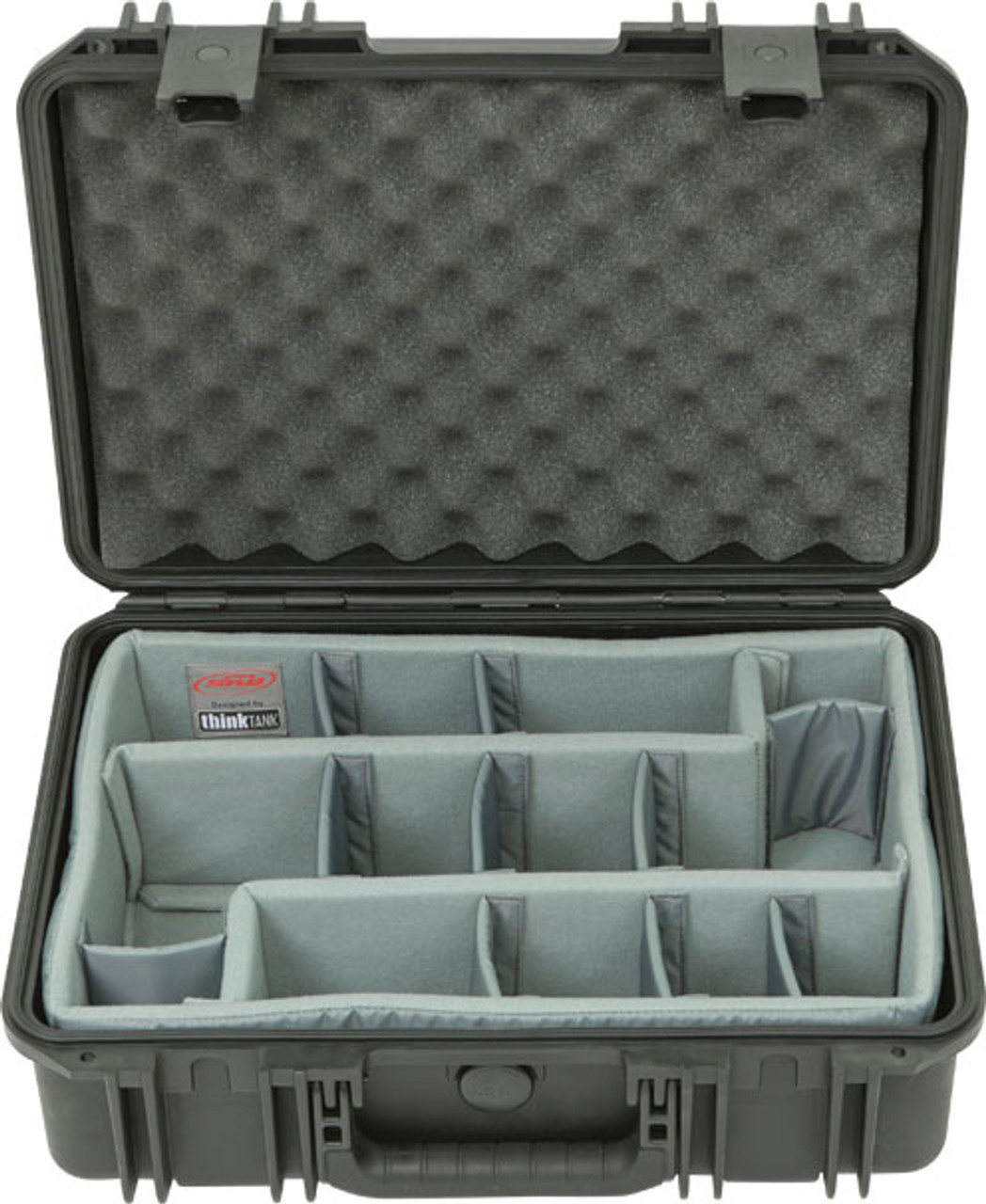 iSeries 1711-6 Case with Think Tank Photo Dividers & Lid Foam (Black)