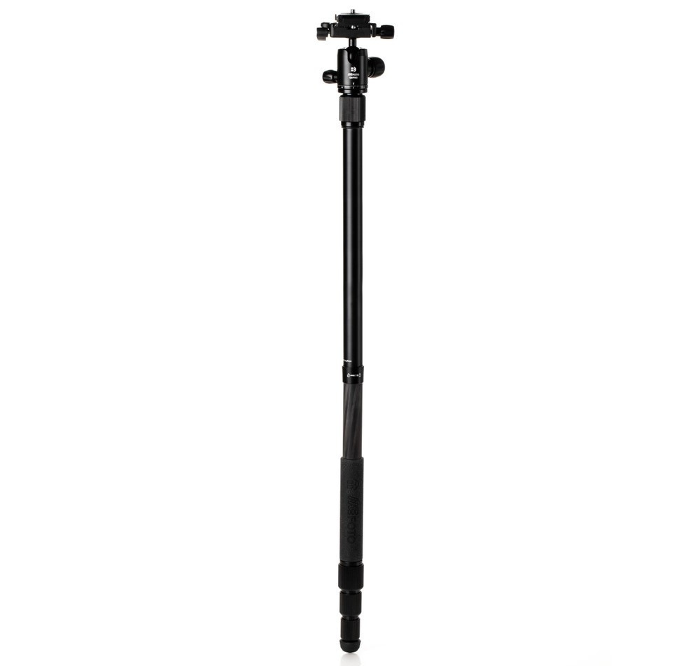 MeFOTO BackPacker PRO Carbon Fiber Travel Tripod Kit (Black) Allen's