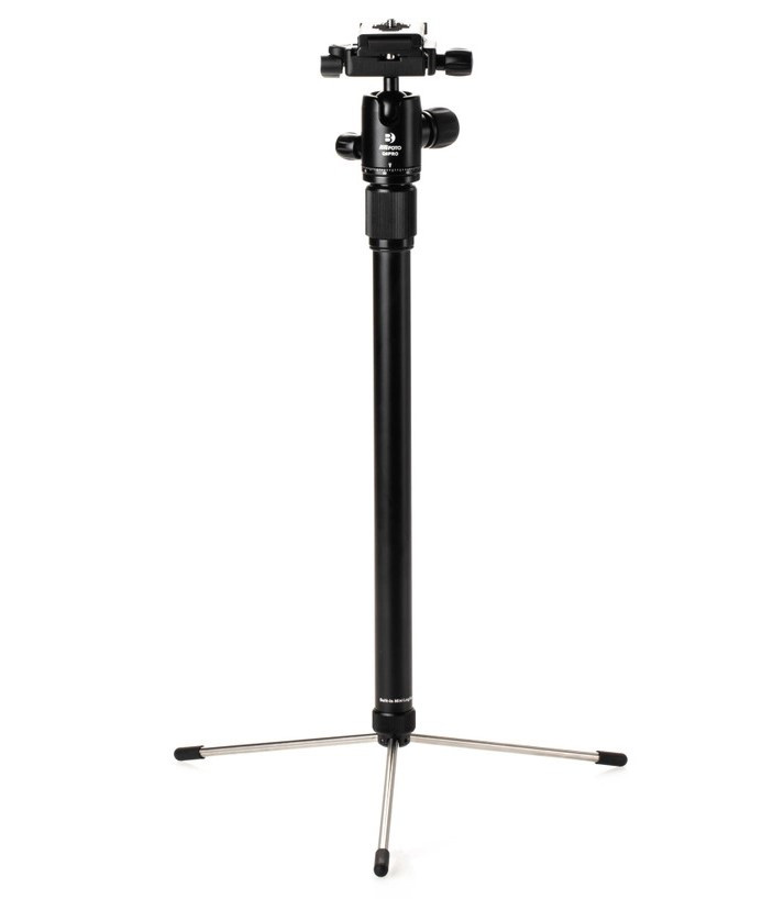 MeFOTO BackPacker PRO Carbon Fiber Travel Tripod Kit (Black) Allen's