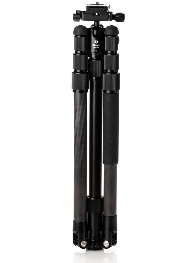 MeFOTO BackPacker PRO Carbon Fiber Travel Tripod Kit (Black) Allen's