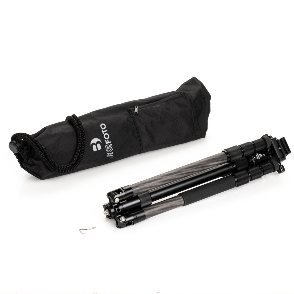 MeFOTO BackPacker PRO Carbon Fiber Travel Tripod Kit (Black) Allen's
