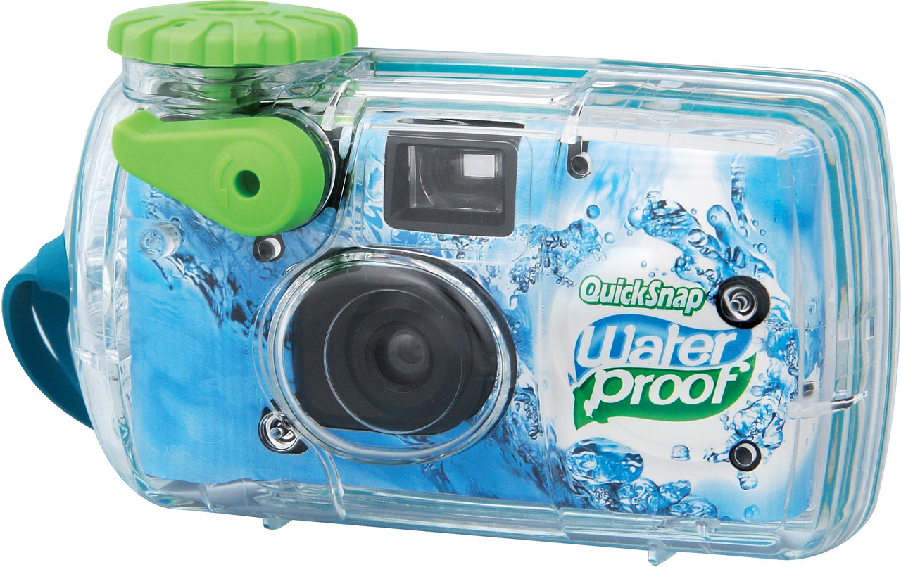 Fujifilm QuickSnap Waterproof Disposable Camera, 27 Exposures