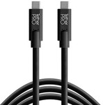 TetherPro USB Type-C Male to USB Type-C Male Cable (15' Black)