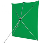 X-Drop Pro Wrinkle-Resistant Backdrop Kit (Chroma-Key Green - 8' x 8')
